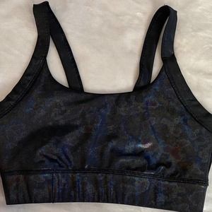 Carbon38 Shinny Crop Tank Wirkout top Size Small